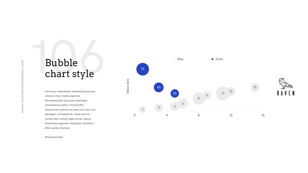 Raven Minimalist Keynote Presentation Template | 125+ Slides product preview image 16