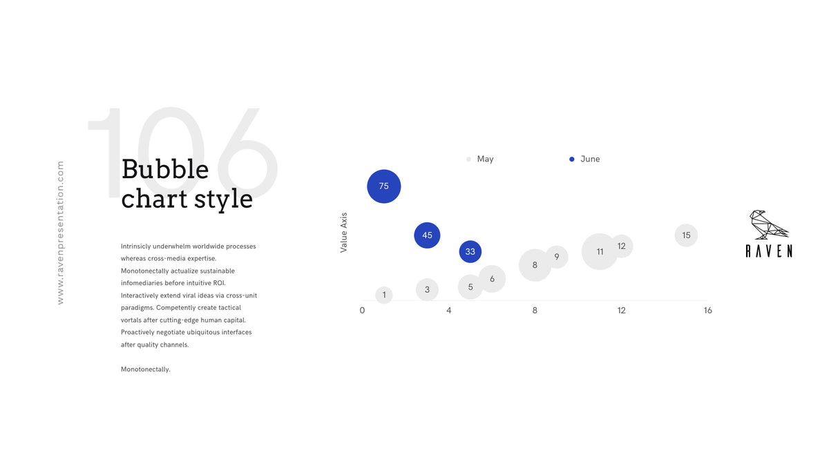 Raven Minimalist Keynote Presentation Template | 125+ Slides product preview image 16