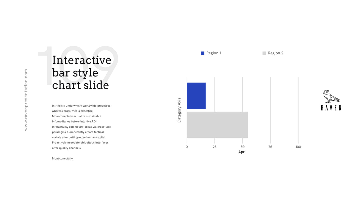 Raven Minimalist Keynote Presentation Template | 125+ Slides product preview image 21