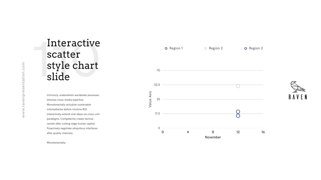 Raven Minimalist Keynote Presentation Template | 125+ Slides product preview image 23
