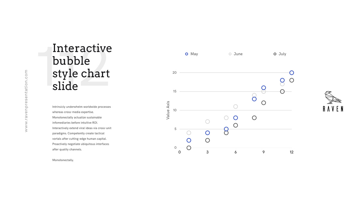 Raven Minimalist Keynote Presentation Template | 125+ Slides product preview image 22