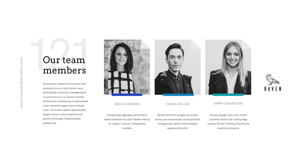 Raven Minimalist Keynote Presentation Template | 125+ Slides product preview image 71