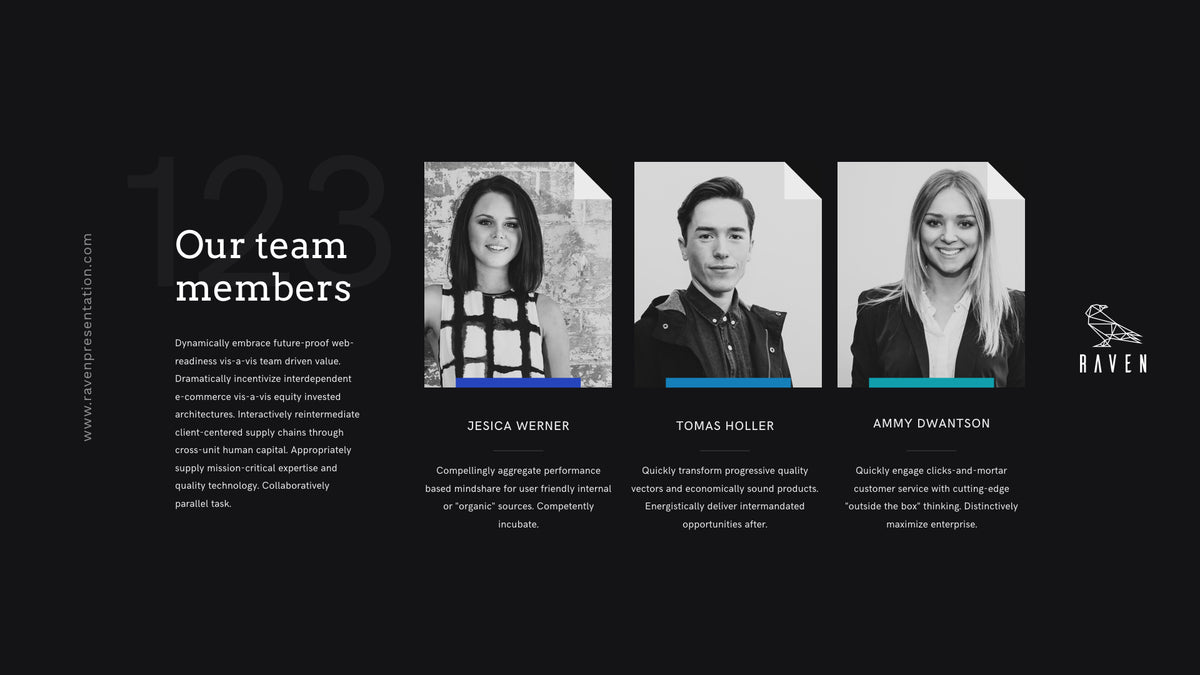 Raven Minimalist Keynote Presentation Template | 125+ Slides product preview image 67