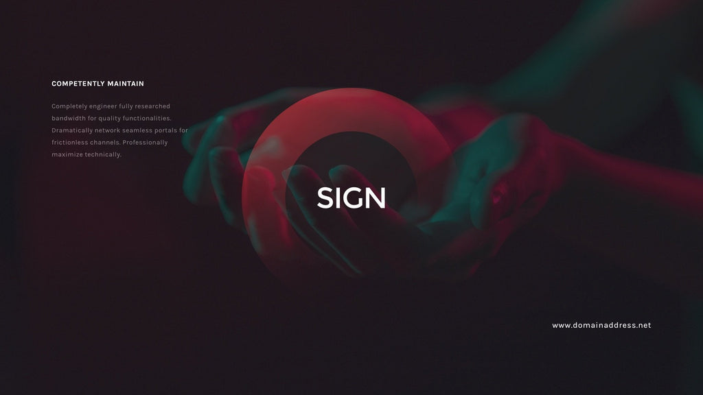 Sign Presentation Unique Keynote Template product preview image 81