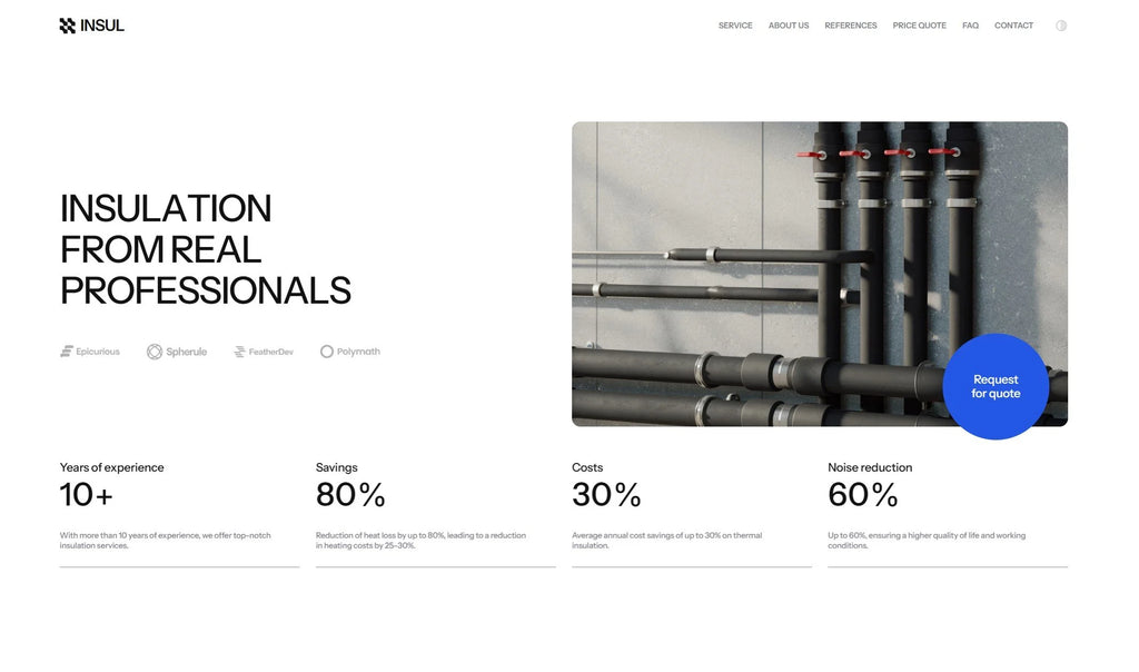 INSUL - Business Framer Template