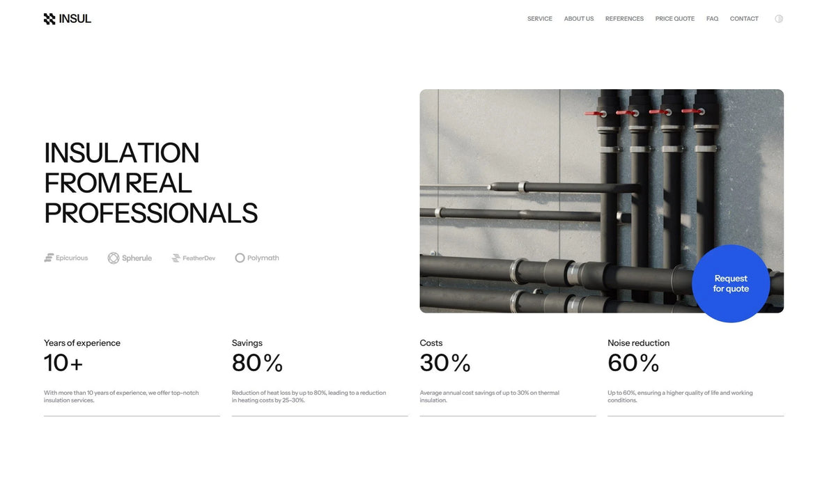 INSUL - Business Framer Template