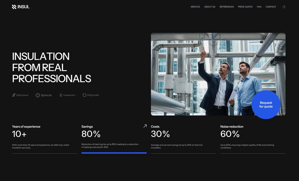 INSUL - Business Framer Template