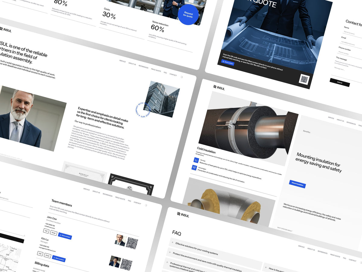 INSUL - Business Framer Template