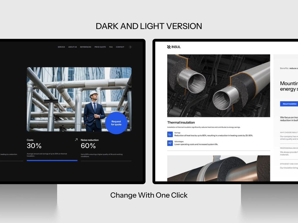 INSUL - Business Framer Template