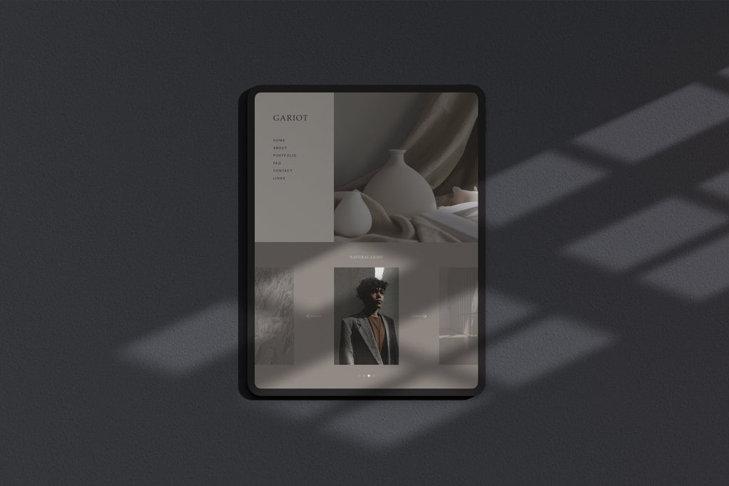 Gariot Tablet Mockups - Natural Looking Photoshop Template