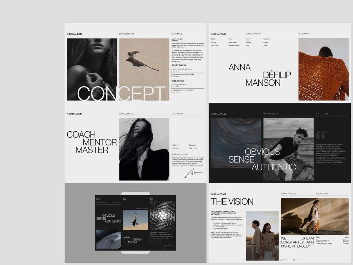 WUST / website, pitch deck, brochure product preview image 1