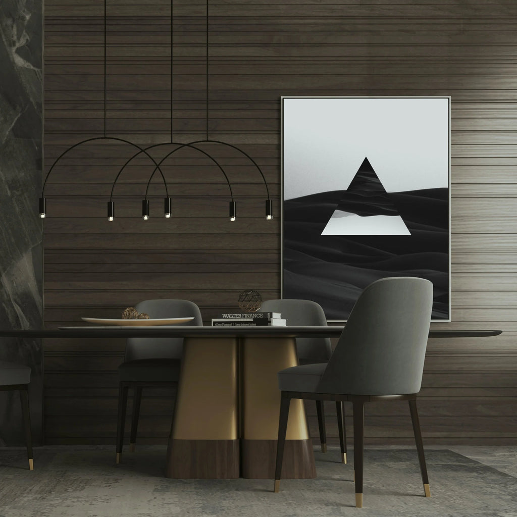 LEVITATING TRIANGEL home decor digital wall print art, minimalist album cover, book cover or wallpaper product preview image 5