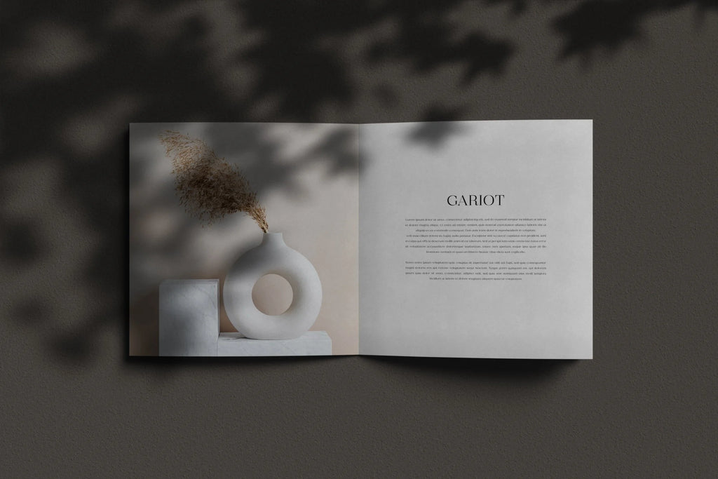 Gariot Brochure Mockups - Natural Looking Photoshop Template
