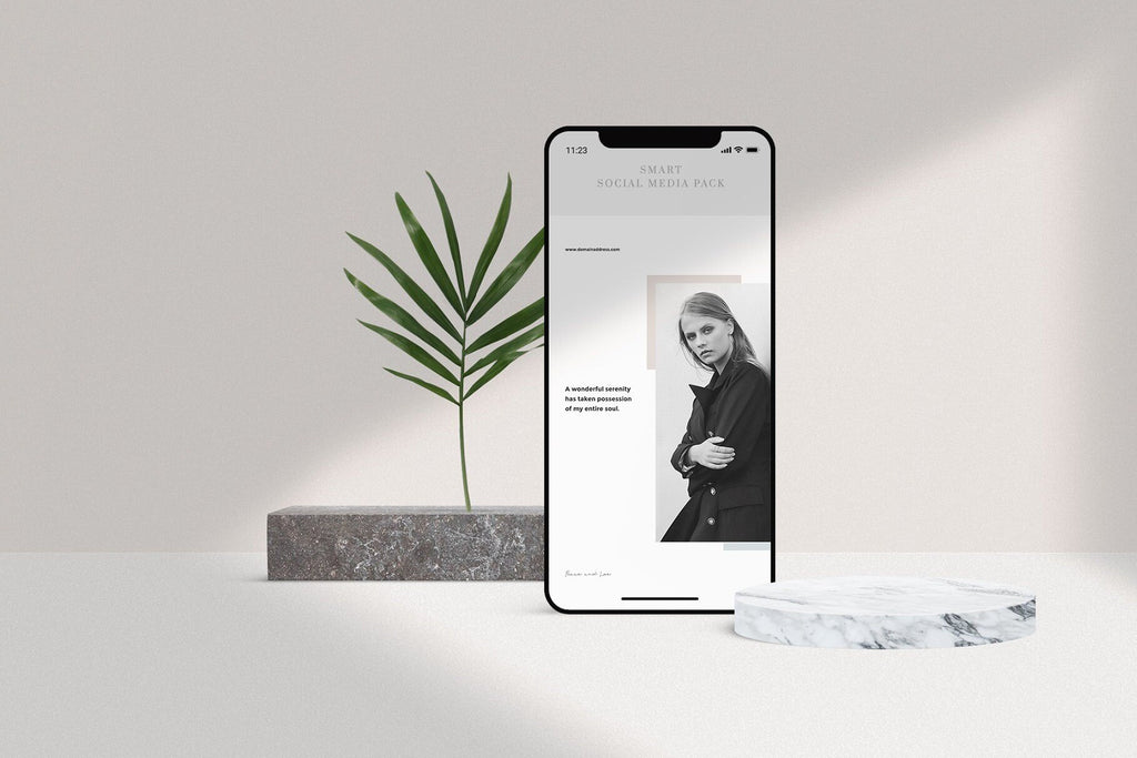 Minimal Scene Creator - Device Mockups for Photoshop product preview image 8