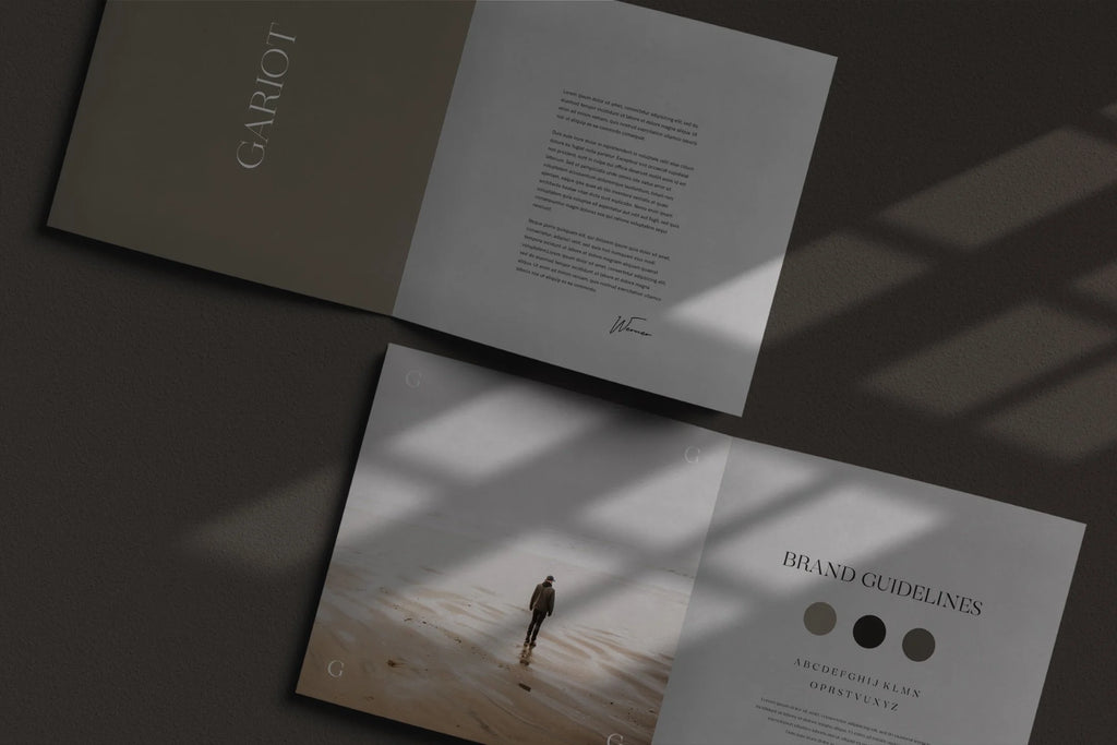 Gariot Brochure Mockups - Natural Looking Photoshop Template