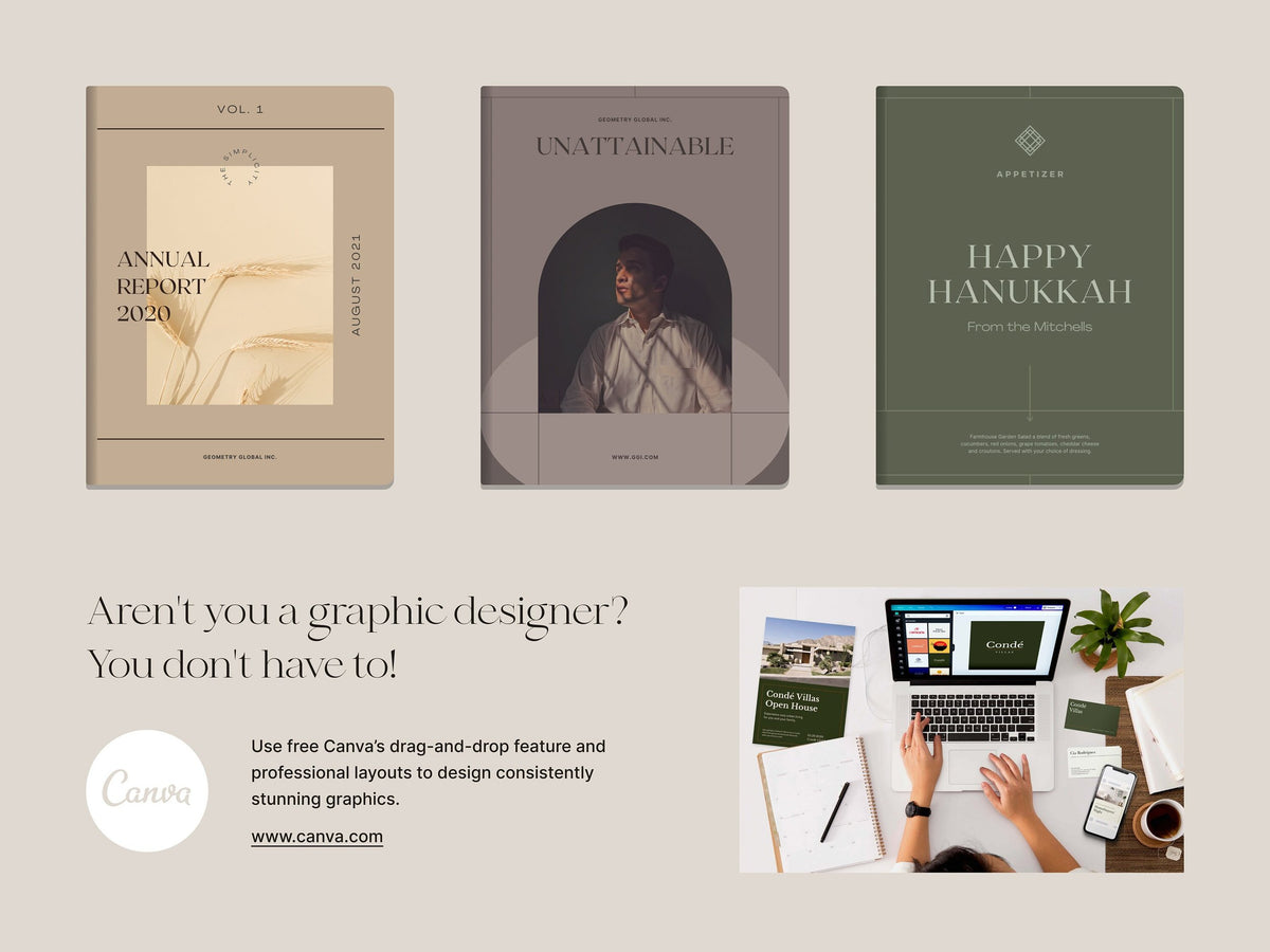 Tyos Creative Canva Workbook & eBook Template product preview image 5
