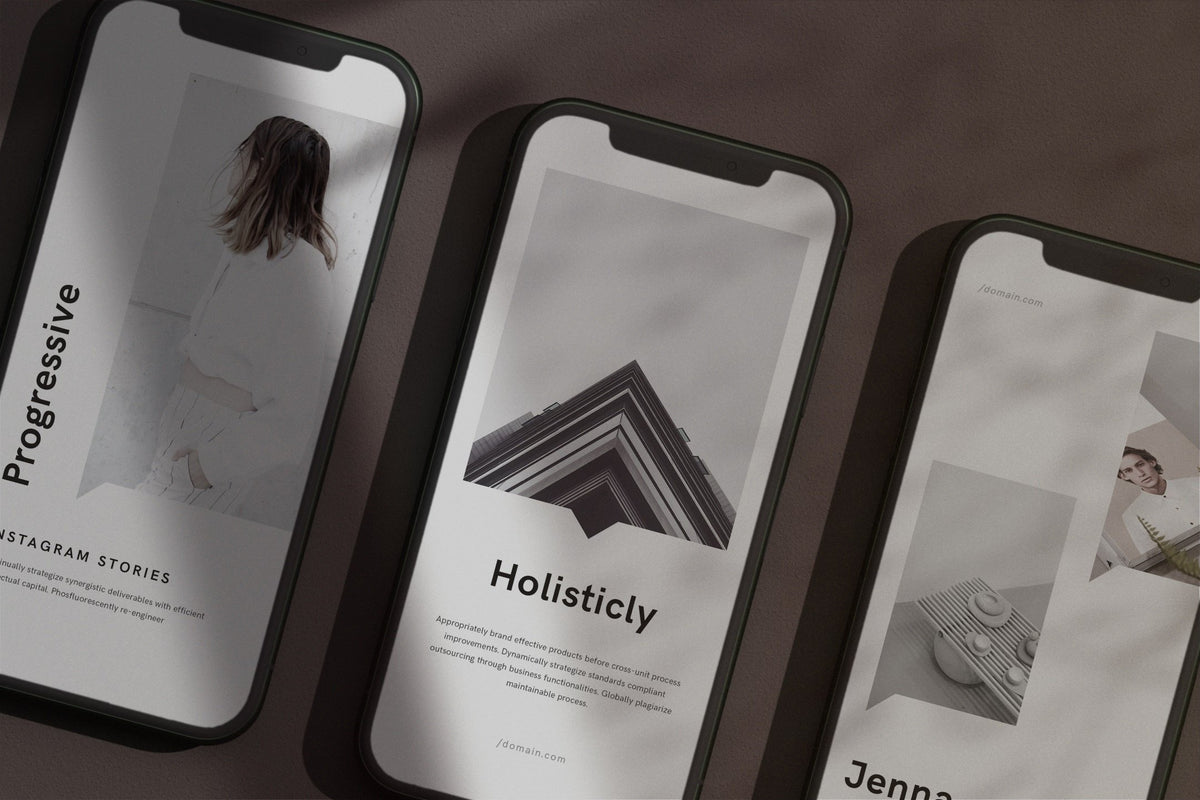 Gariot Phone Mockups - Natural Looking Photoshop Template