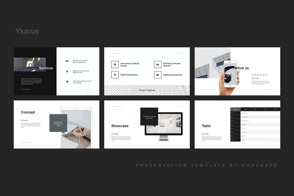 Ykarus Canva Presentation Pitch Deck Template product preview image 8