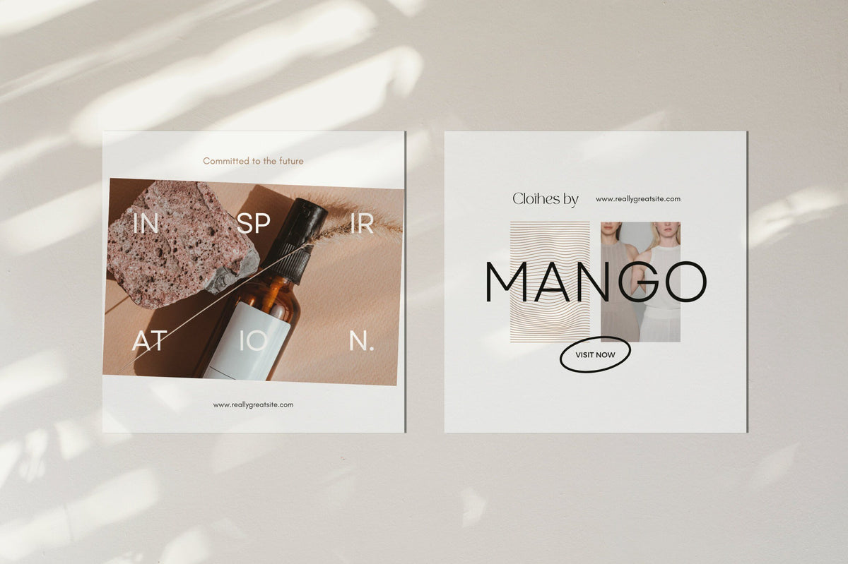 MANGO Social Media Templates Pack