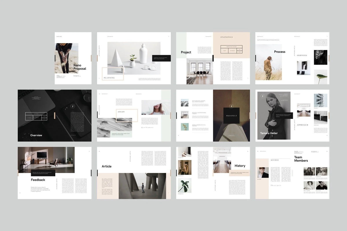 Nano Workbook Course Canva Templates product preview image 10