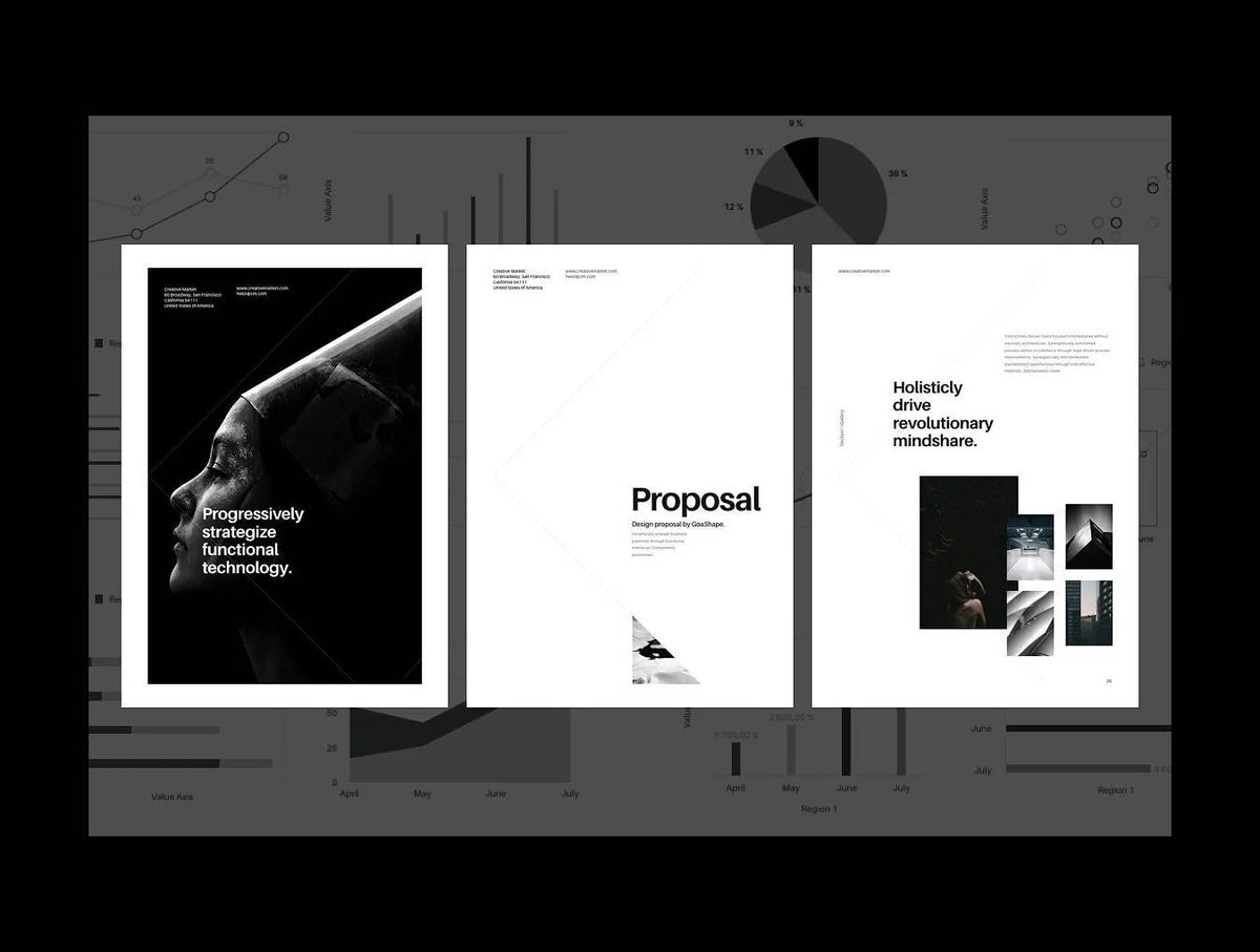 Premium Keynote Bundle - All in One Presentation Templates product preview image 9