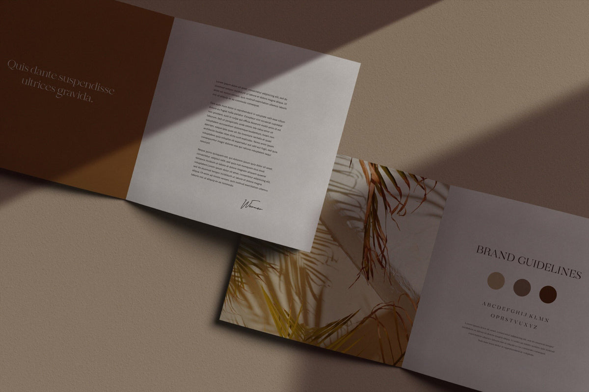 Gariot Brochure Mockups - Natural Looking Photoshop Template