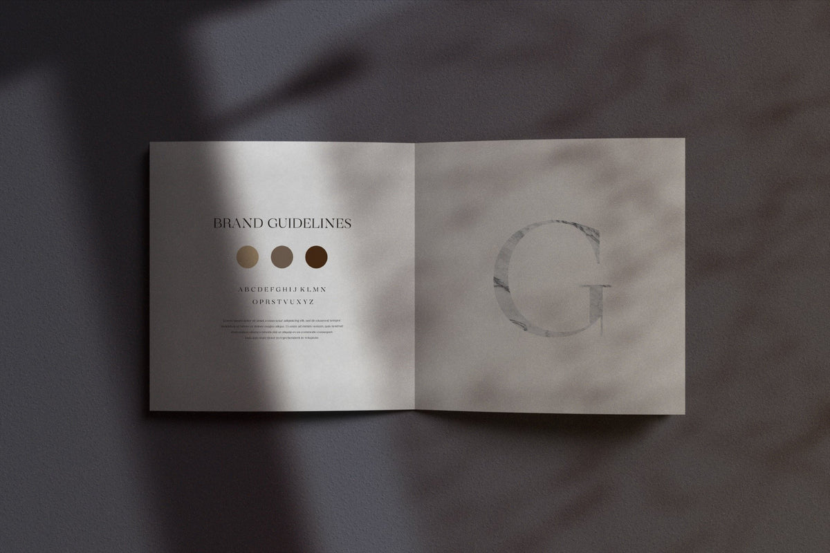 Gariot Brochure Mockups - Natural Looking Photoshop Template