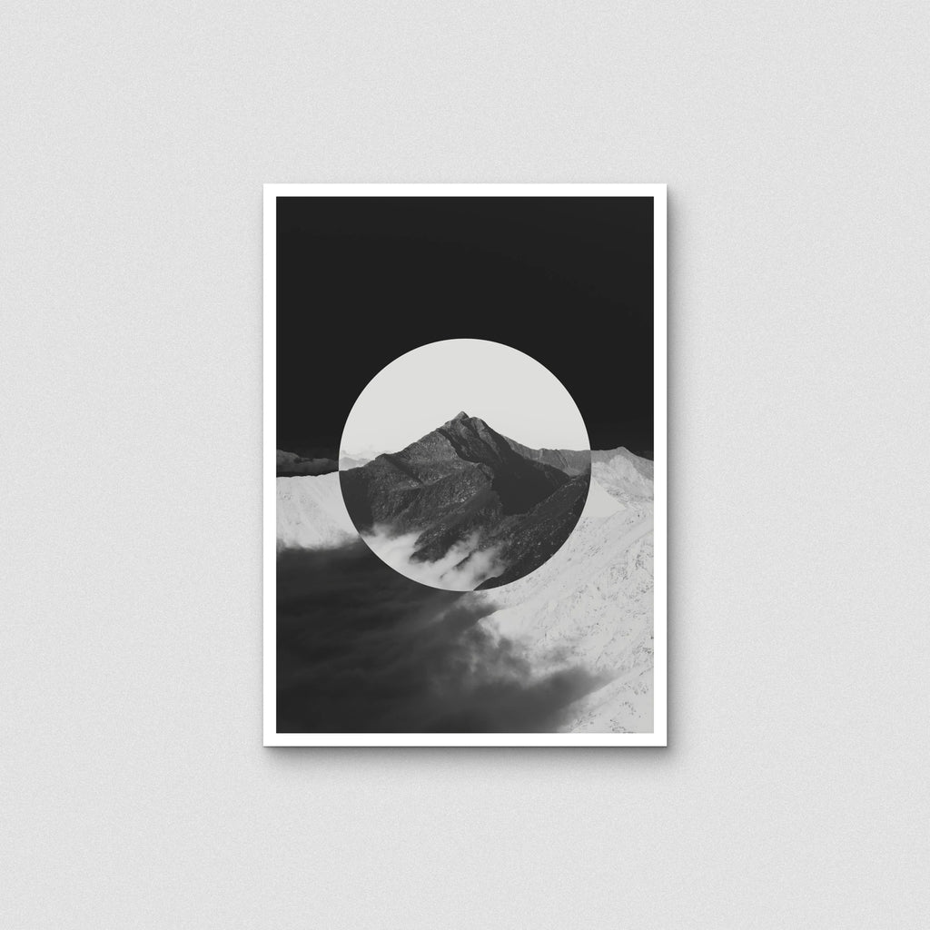 BLACK MOUNTAIN digital wall art print for home decor, minimalist music album cover, book cover or wallpaper product preview image 10