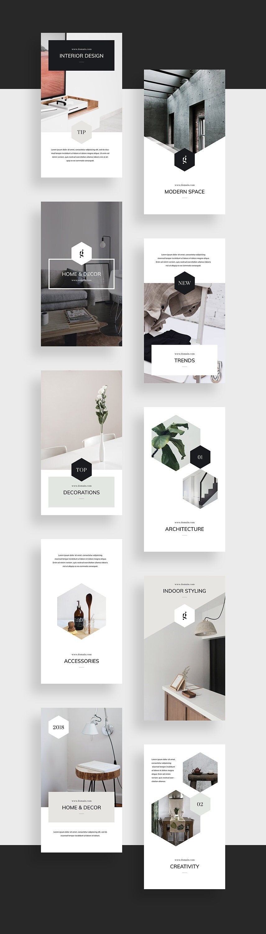 Decor Canva Social Media Templates product preview image 3