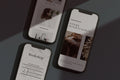 Gariot Phone Mockups - Natural Looking Photoshop Template product preview image 1