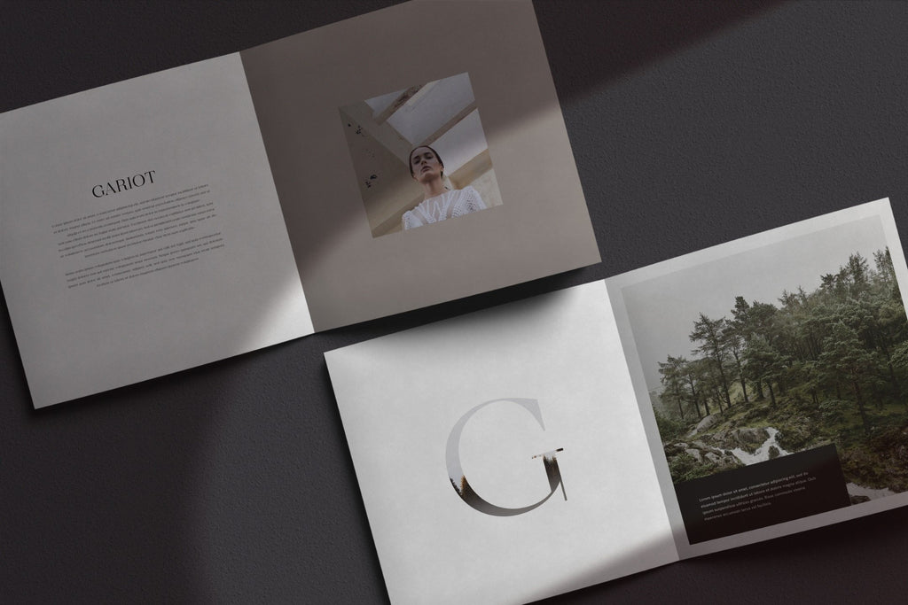 Gariot Brochure Mockups - Natural Looking Photoshop Template