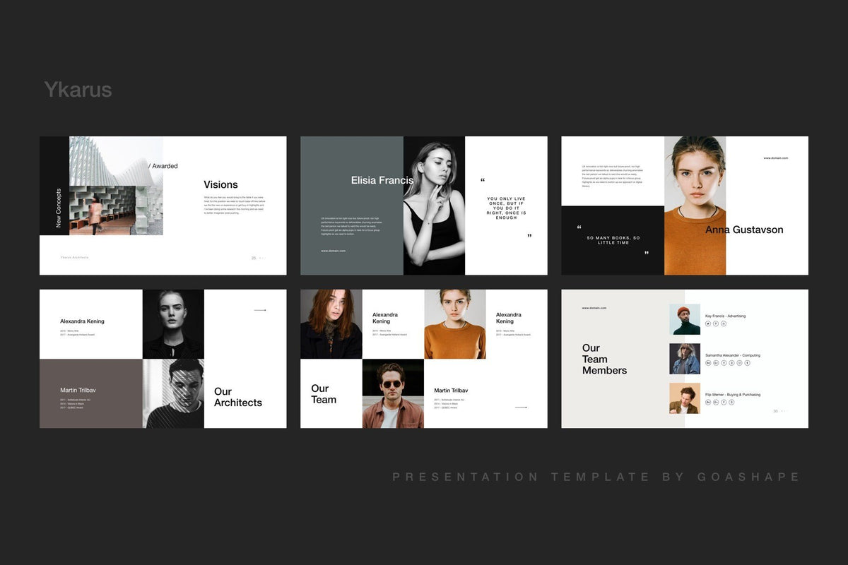 Ykarus Canva Presentation Pitch Deck Template product preview image 3