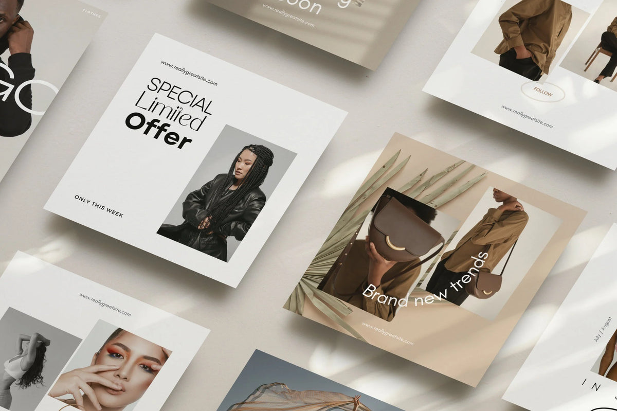 MANGO Social Media Templates Pack