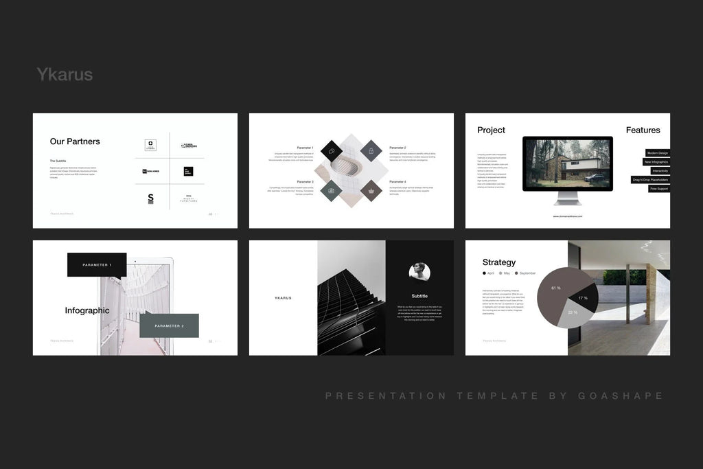 Ykarus Canva Presentation Pitch Deck Template product preview image 9