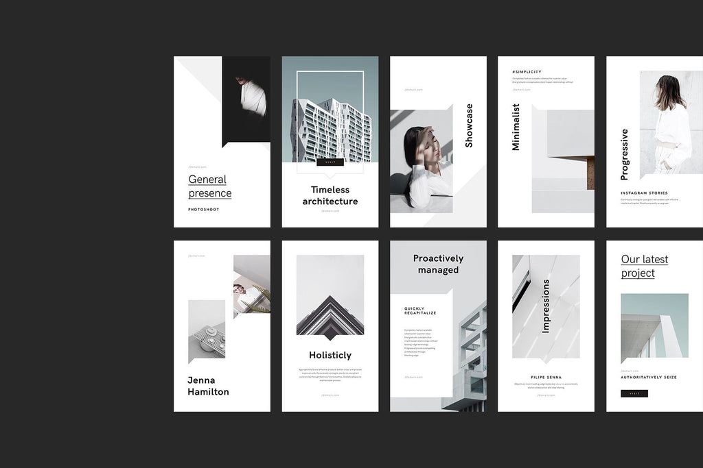 Minimal Canva Social Media Instagram Template product preview image 4