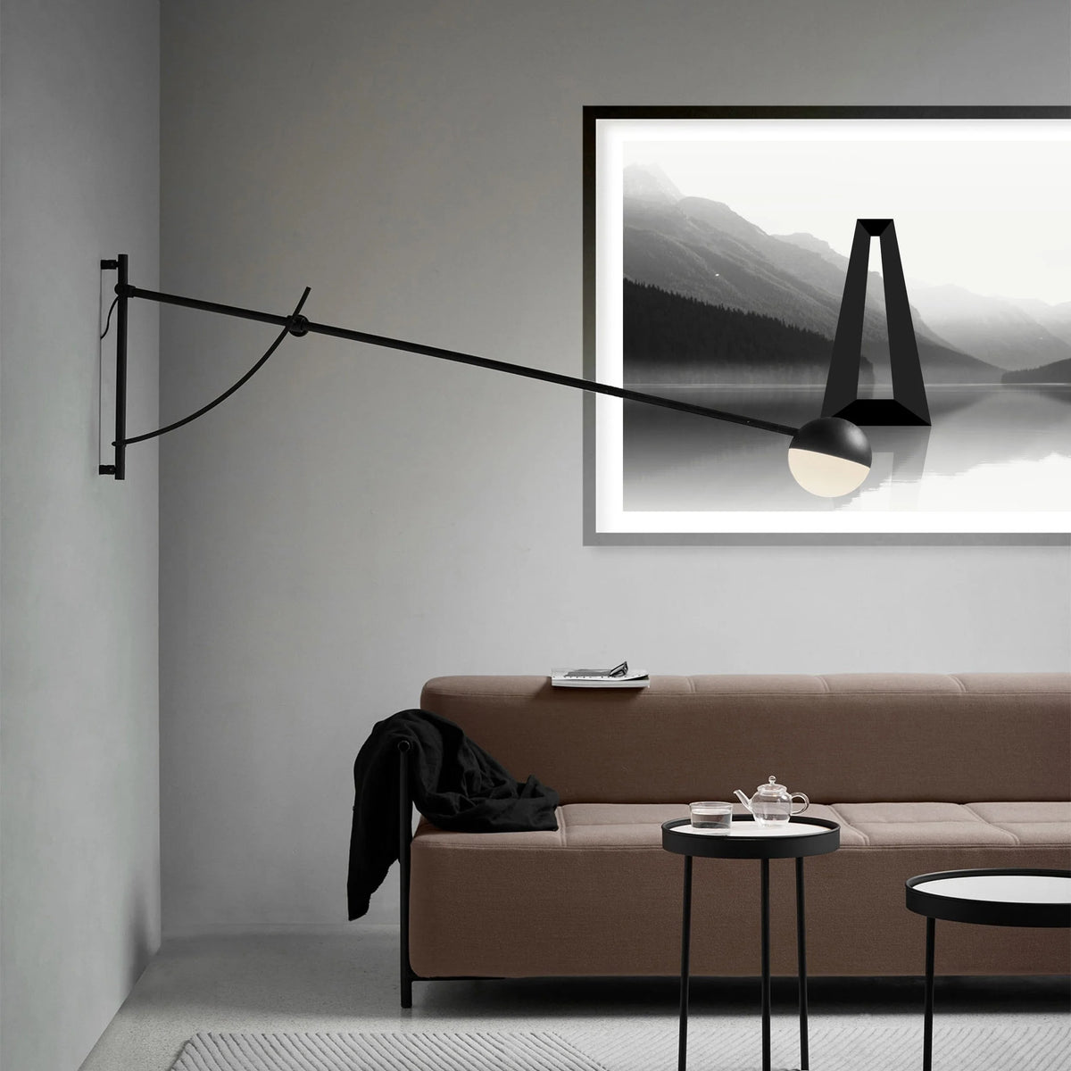 LAKE PORTAL digital wall art print for home decor, minimalist music album cover, book cover or wallpaper product preview image 4