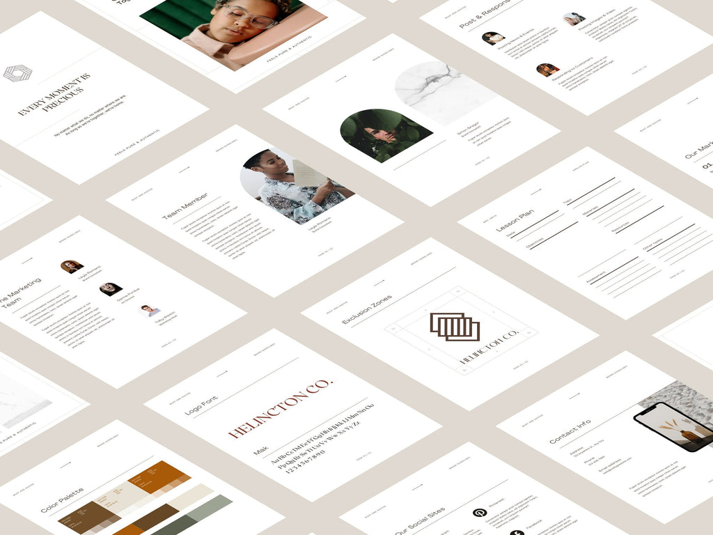 Tyos Creative Canva Workbook & eBook Template product preview image 4