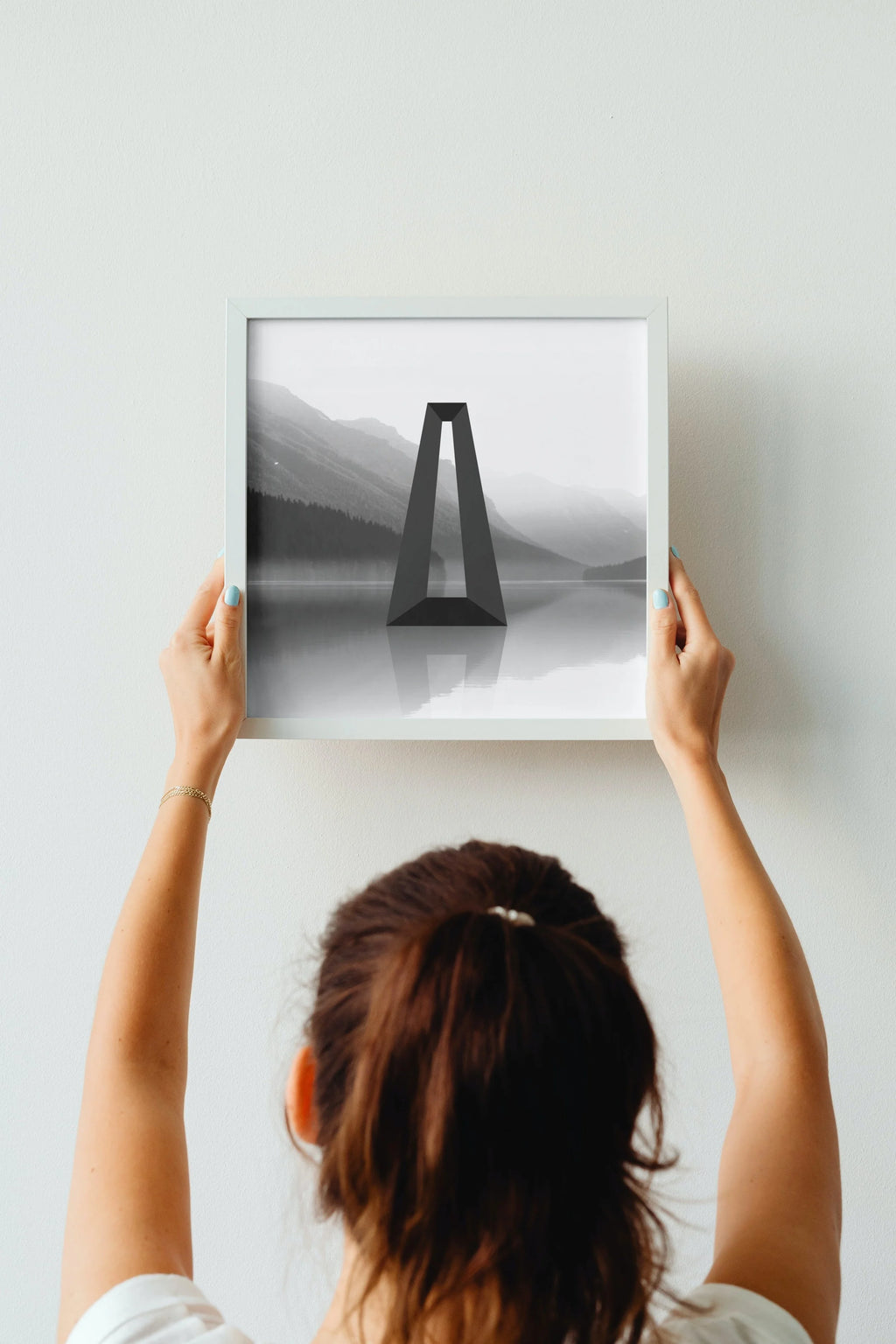 LAKE PORTAL digital wall art print for home decor, minimalist music album cover, book cover or wallpaper product preview image 16