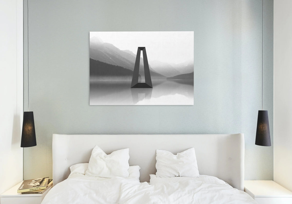 LAKE PORTAL digital wall art print for home decor, minimalist music album cover, book cover or wallpaper product preview image 15