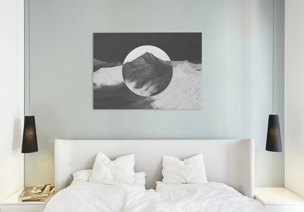 BLACK MOUNTAIN digital wall art print for home decor, minimalist music album cover, book cover or wallpaper product preview image 16