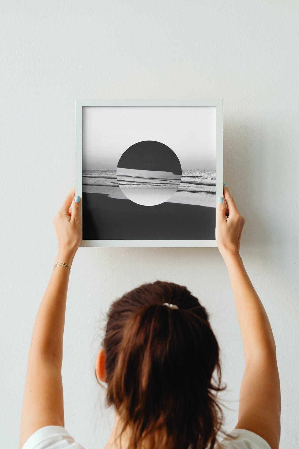 MINIMAL WAVES home decor digital wall print art, minimalist album cover, book cover or wallpaper product preview image 18