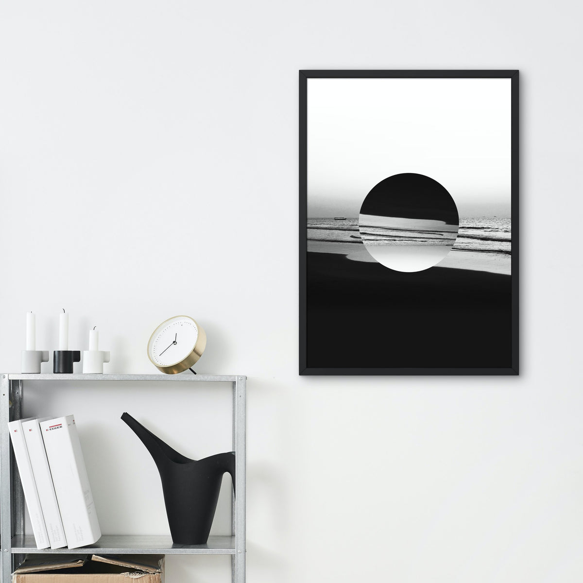 MINIMAL WAVES home decor digital wall print art, minimalist album cover, book cover or wallpaper product preview image 16